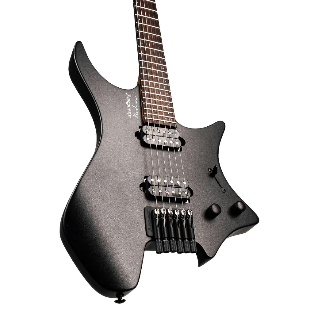 Strandberg Boden Essential 6 Electric Guitar - Black Granite detail image 3