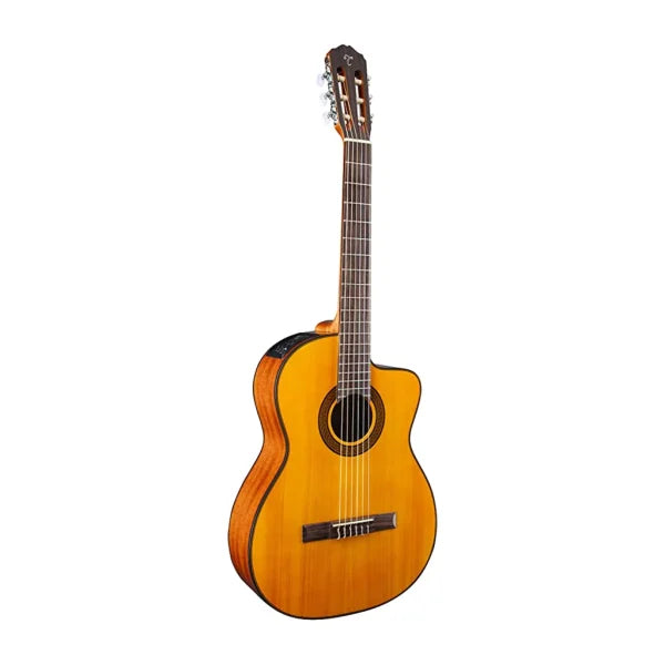 Takamine GC3CE Nylon String Acoustic-Electric Guitar - Natural detail image 6