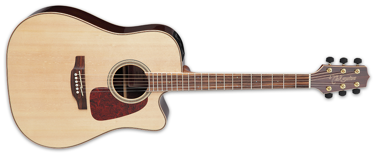 Takamine GD93CE 6-String Acoustic-Electric Guitar - Natural detail image 2