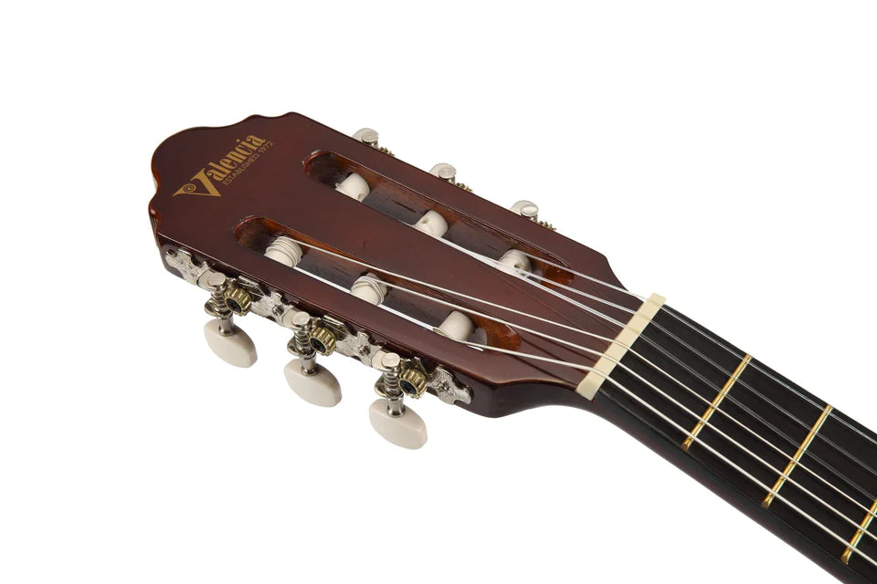Valencia Guitar 4/4 Classic Natural detail image 4
