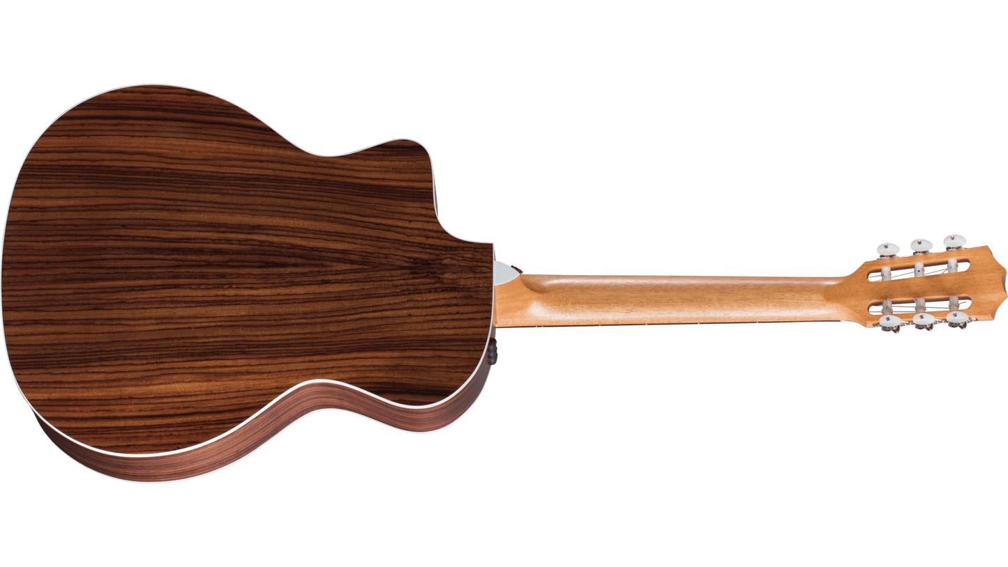 Taylor 214ce-N Nylon Acoustic-electric Guitar - Natural detail image 3