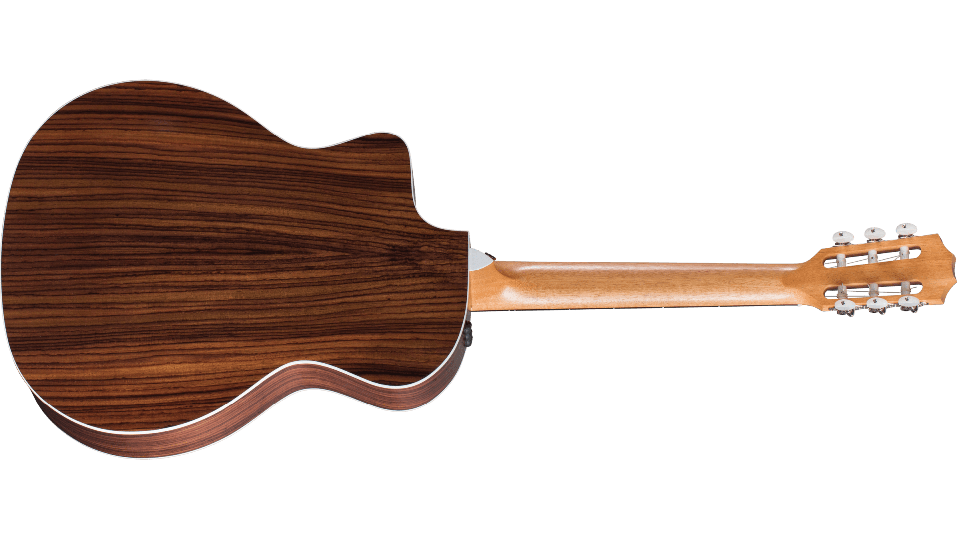 Taylor 214ce-N Nylon Acoustic-electric Guitar - Natural detail image 3