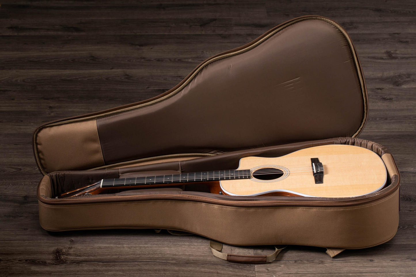Taylor 214ce-N Nylon Acoustic-electric Guitar - Natural detail image 4