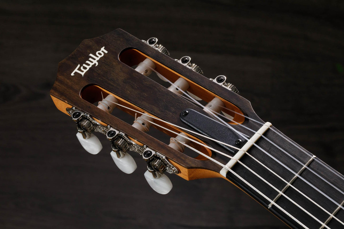 Taylor 214ce-N Nylon Acoustic-electric Guitar - Natural detail image 6