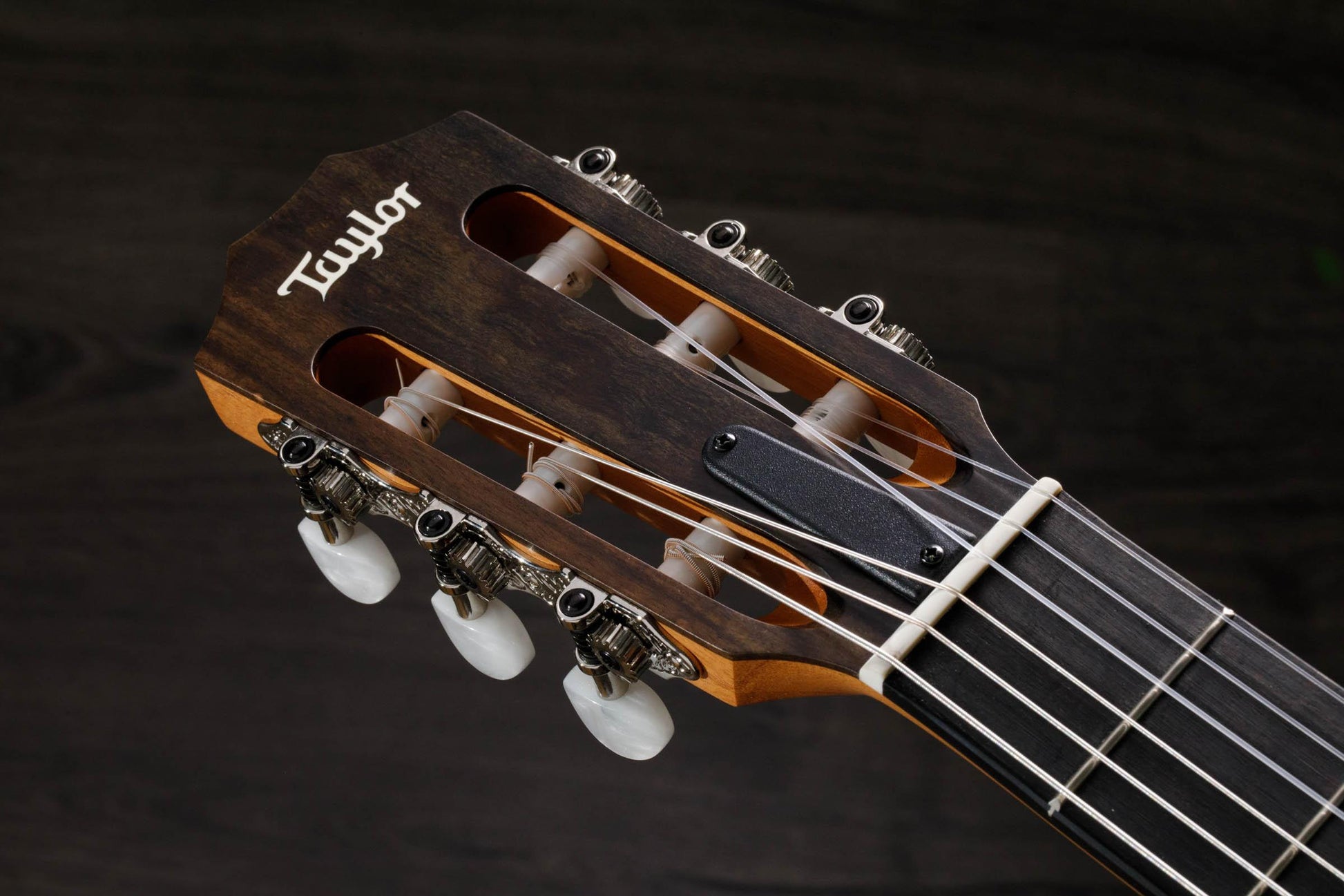 Taylor 214ce-N Nylon Acoustic-electric Guitar - Natural detail image 6