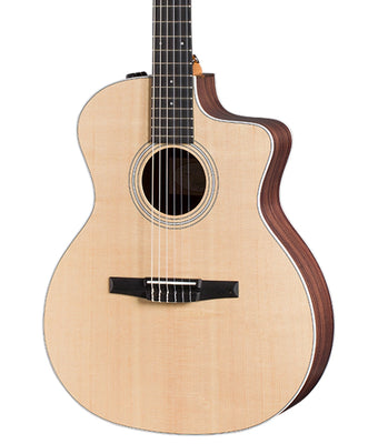 Taylor 214ce-N Nylon Acoustic-electric Guitar - Natural product image