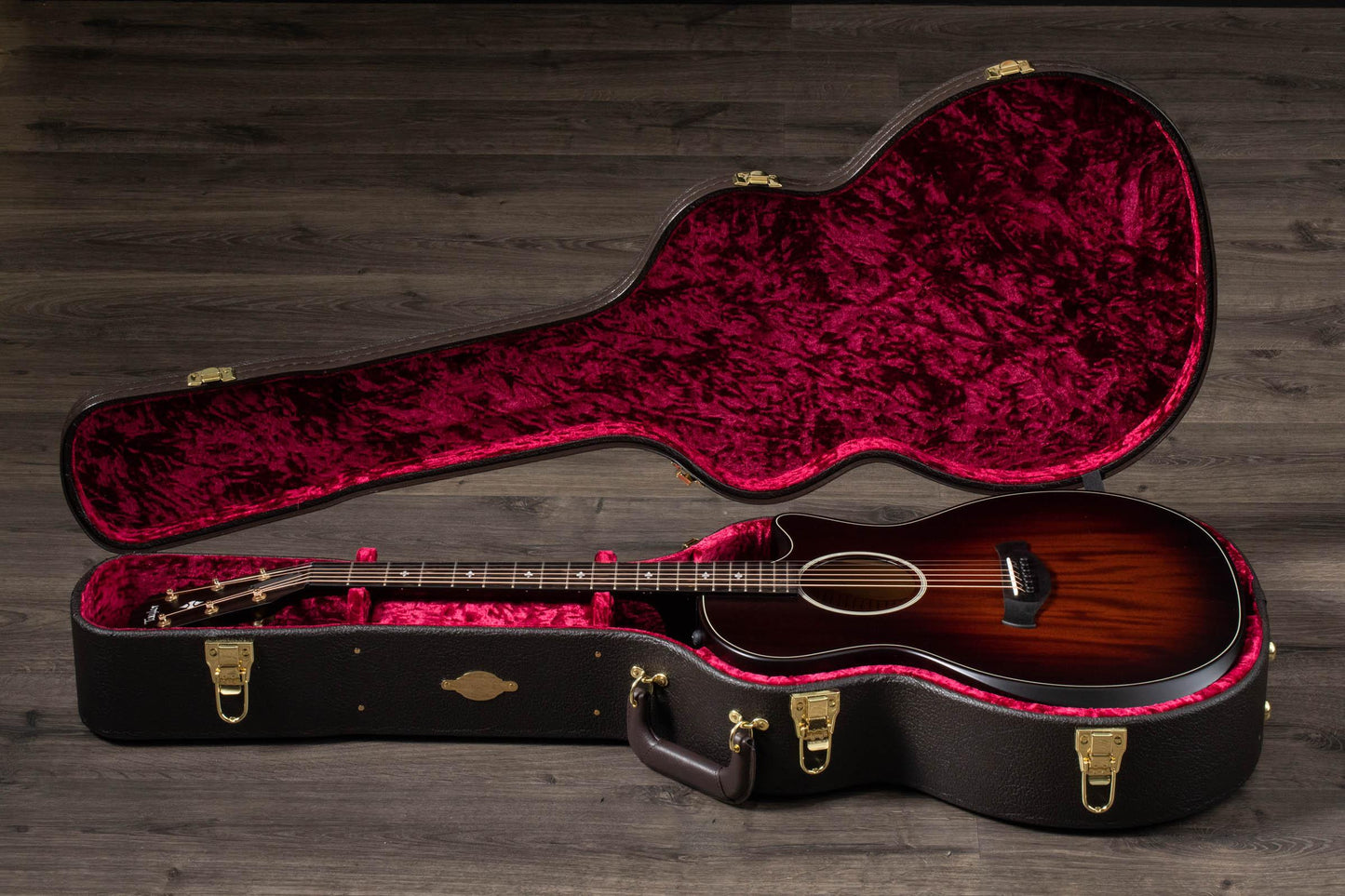 Taylor 324ce Builder's Edition Guitar - Shaded Edgeburst detail image 10