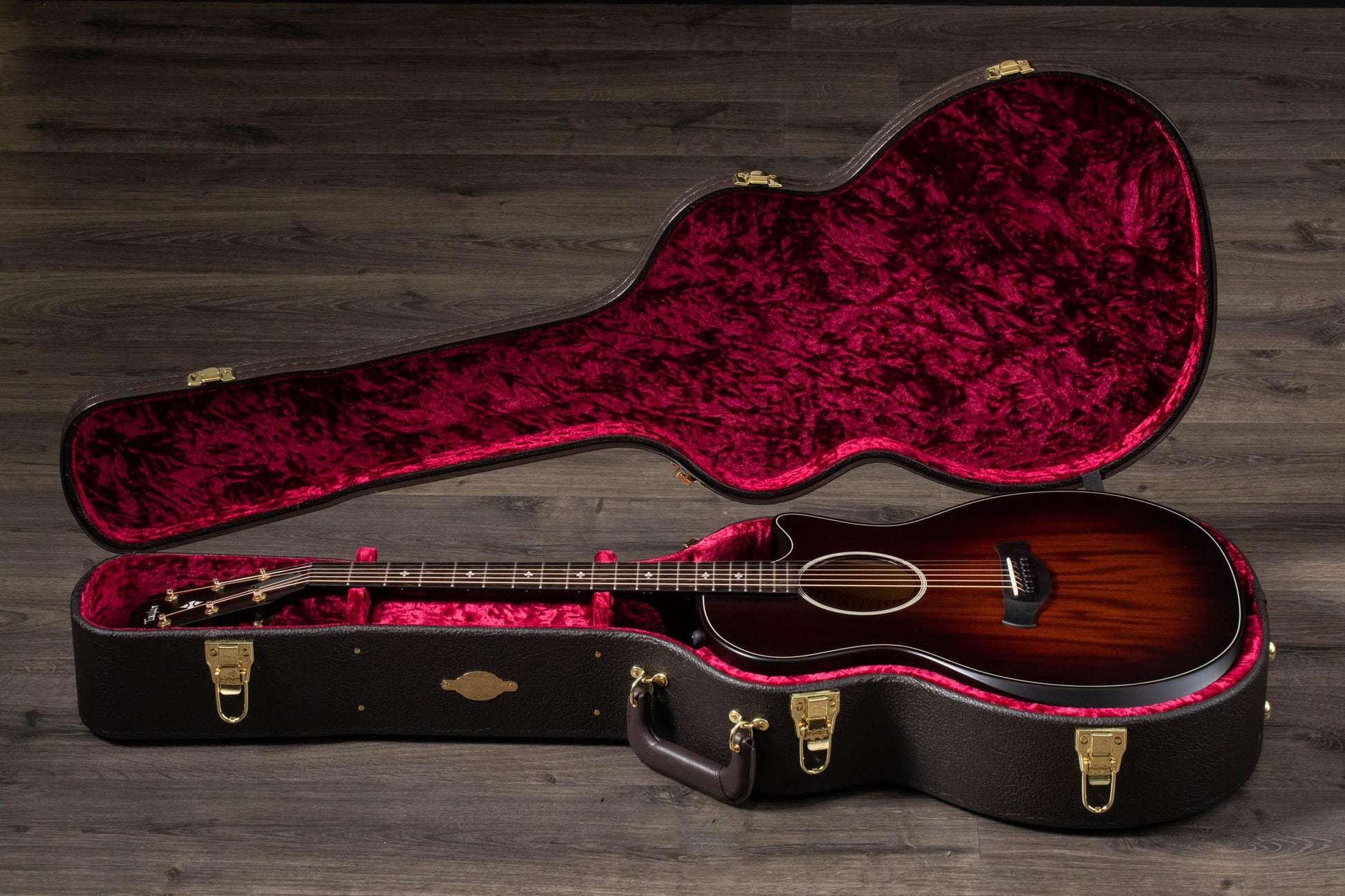 Taylor 324ce Builder's Edition Guitar - Shaded Edgeburst detail image 10