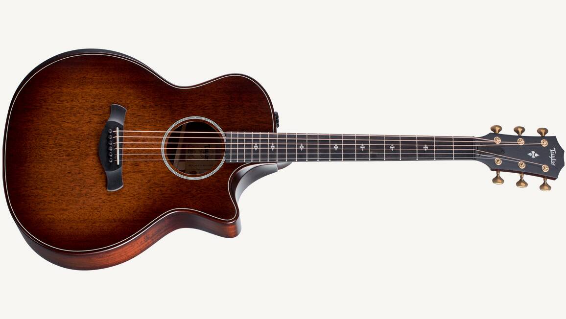 Taylor 324ce Builder's Edition Guitar - Shaded Edgeburst detail image 3