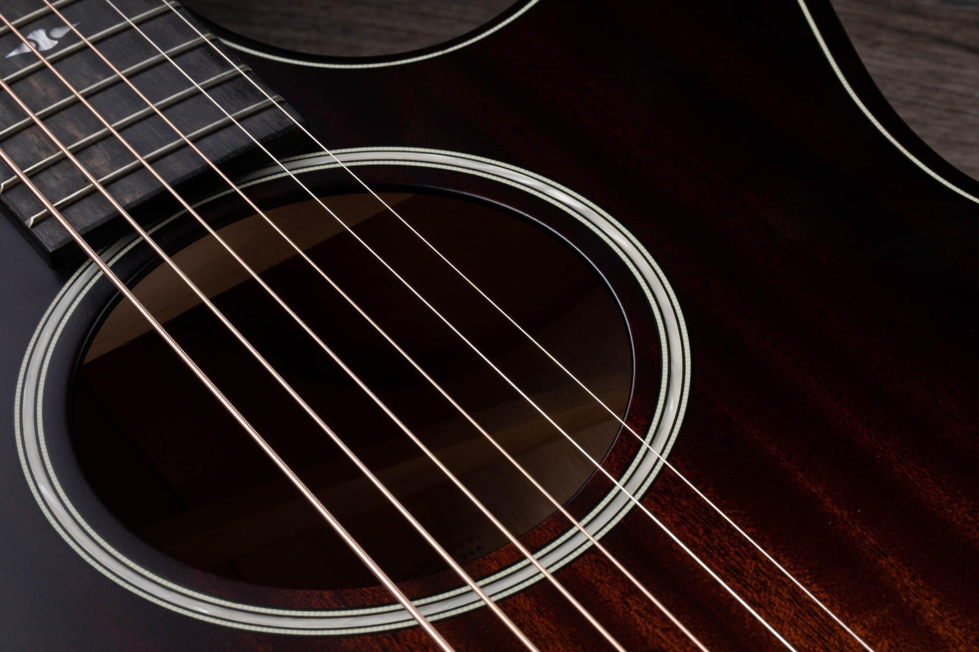Taylor 324ce Builder's Edition Guitar - Shaded Edgeburst detail image 8