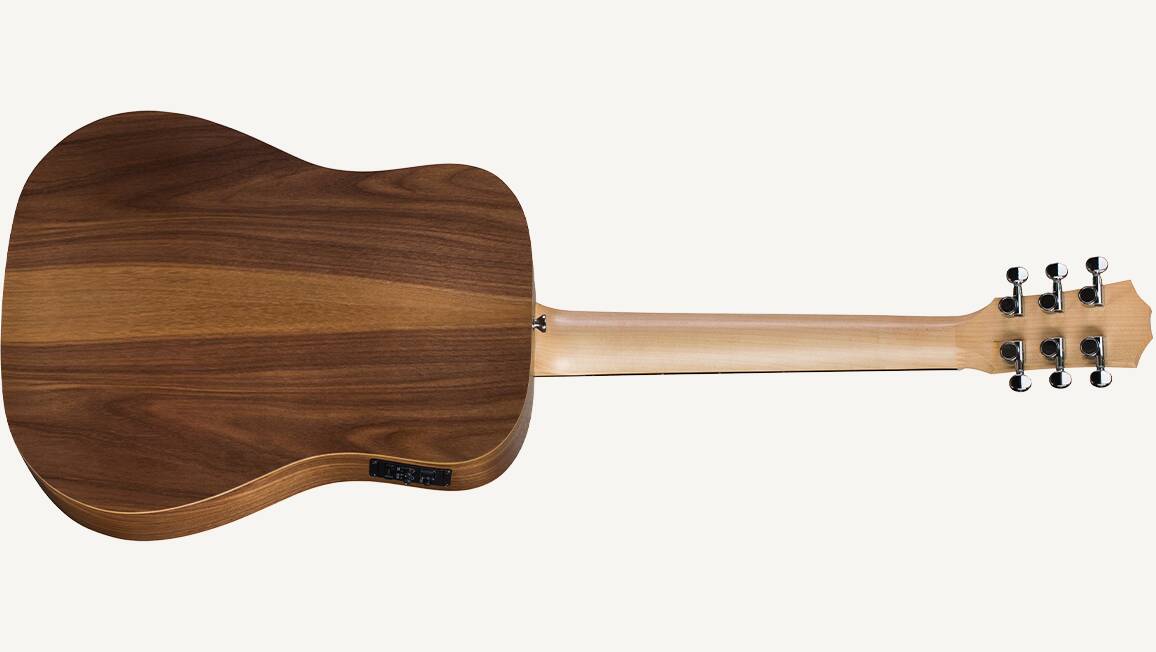 Taylor Baby Taylor BT1E Walnut Acoustic Electric Guitar detail image 3