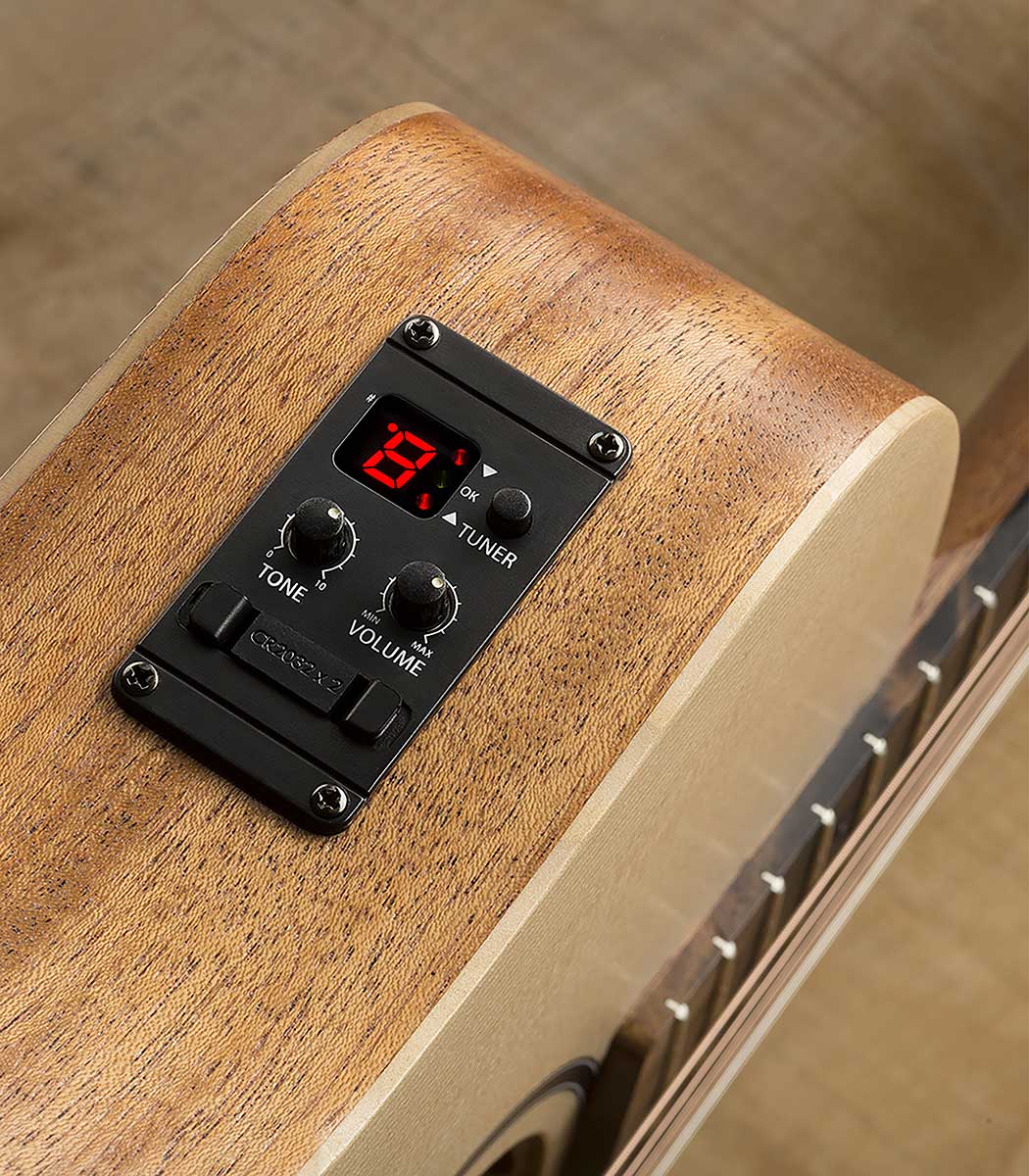 Taylor Baby Taylor BT1E Walnut Acoustic Electric Guitar detail image 4