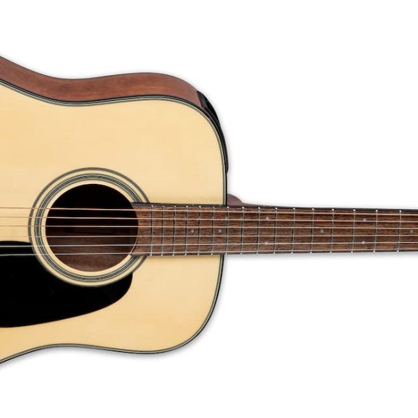 Takamine G-series GLD12E Dreadnought Acoustic Guitar - Natural detail image 7