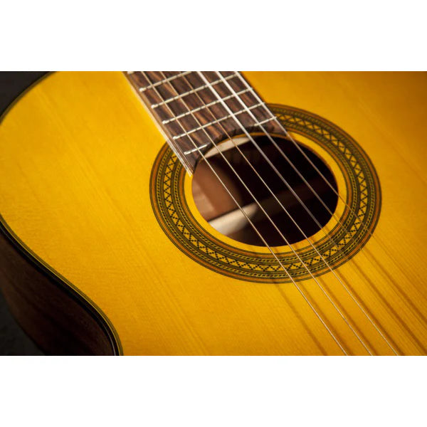 Takamine GC1CE Nylon String Acoustic Guitar - Natural detail image 4