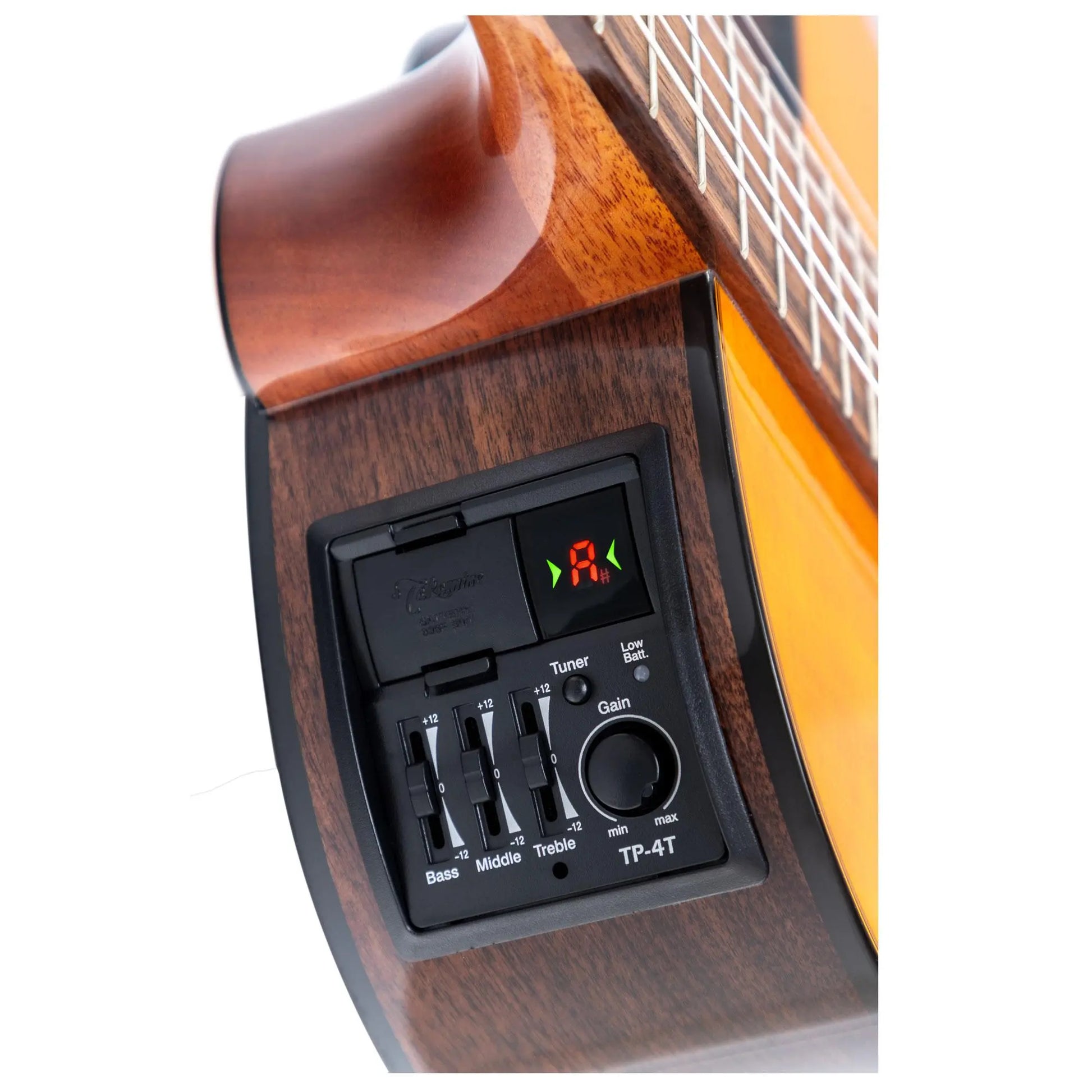 Takamine GC1CE Nylon String Acoustic Guitar - Natural detail image 6