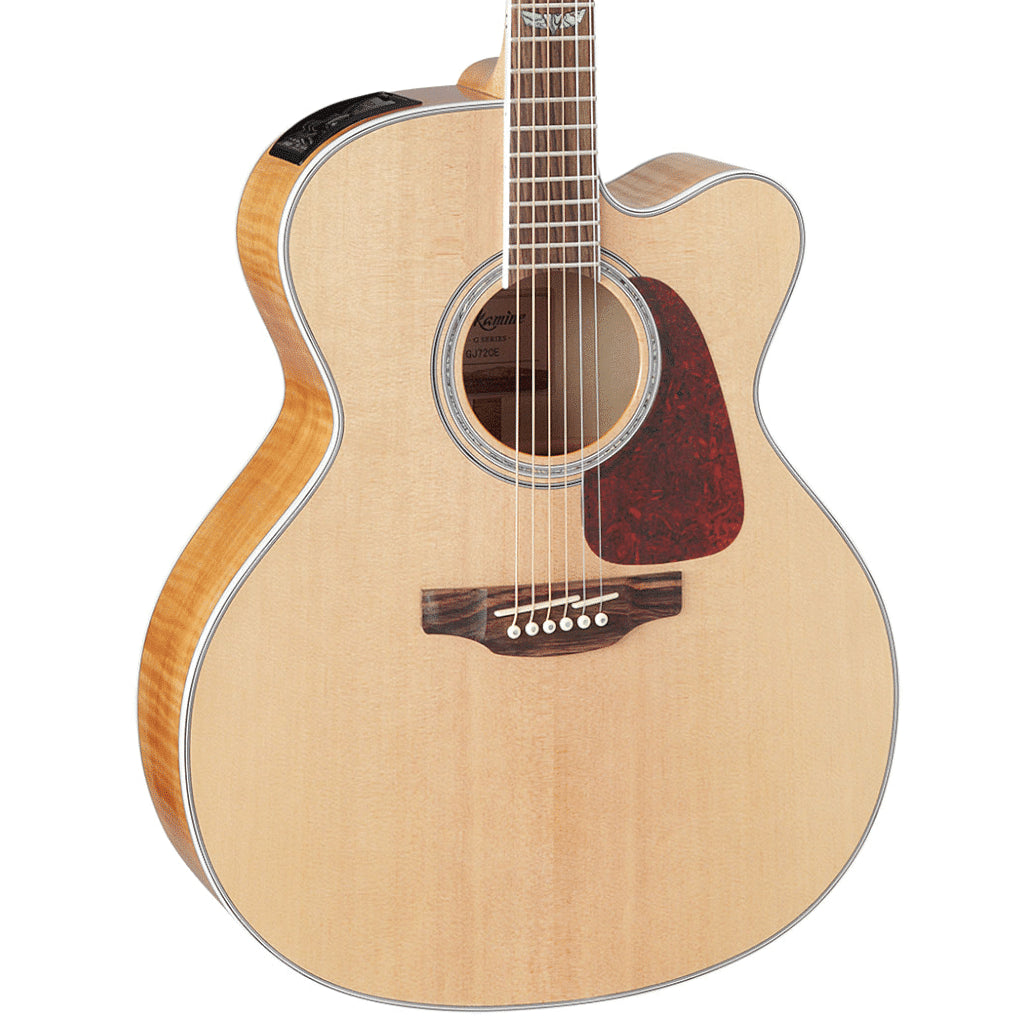 Takamine GJ72CE-NAT Jumbo Acoustic-Electric Guitar - Natural product image