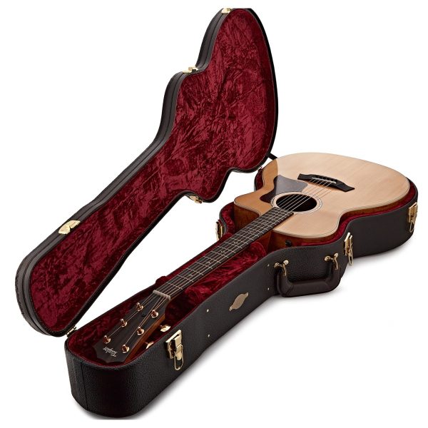 Taylor 214ce-K DLX Acoustic-electric Guitar - Natural detail image 9