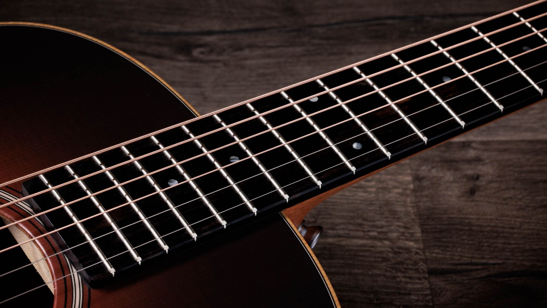 Taylor GS Mini-e Rosewood SB Acoustic-electric Guitar - Sunburst detail image 7