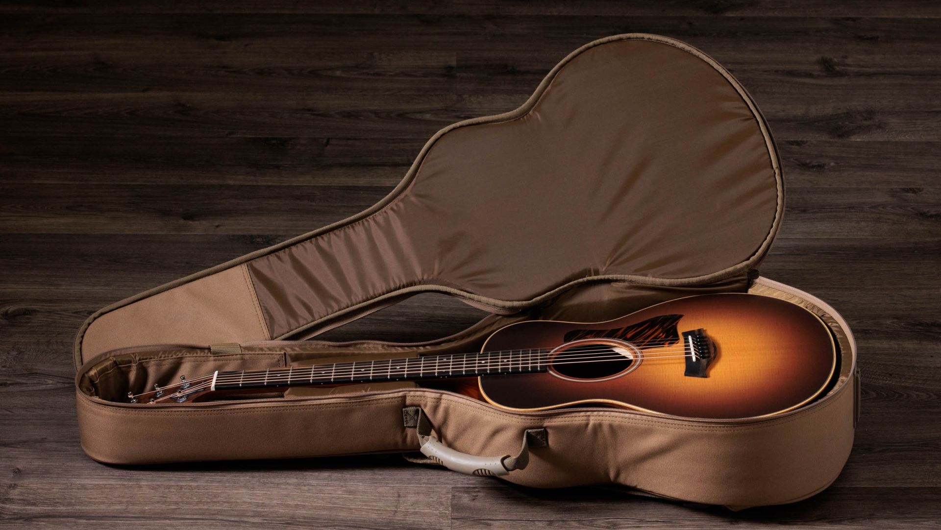 Taylor GS Mini-e Rosewood SB Acoustic-electric Guitar - Sunburst detail image 9