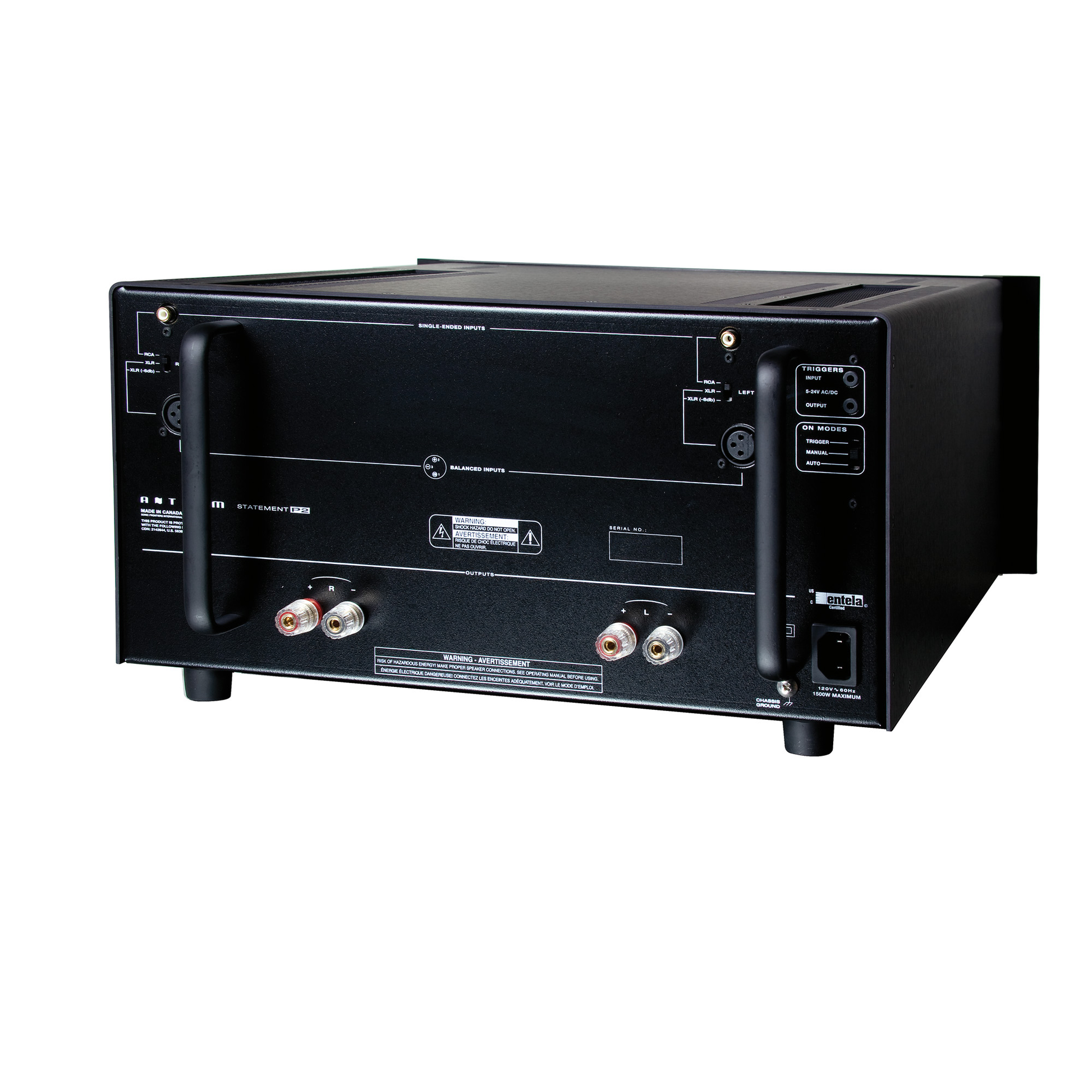 Anthem Statement P2 2 Channel Power Amplifier - View 2