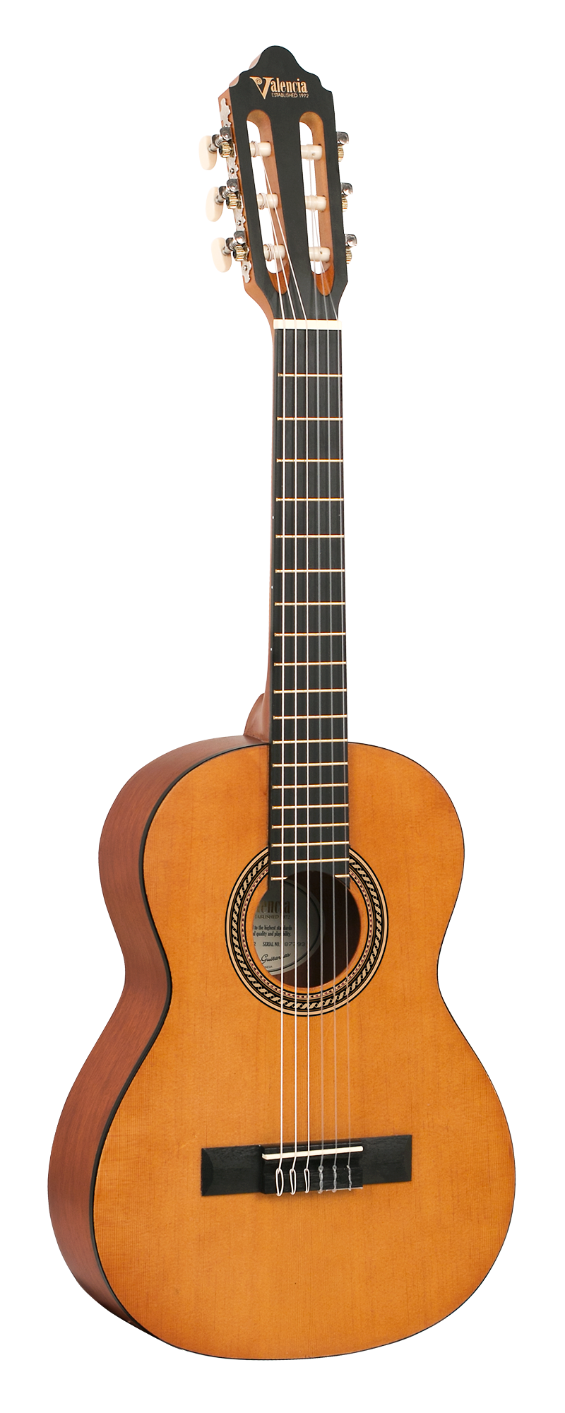 Valencia 1/2 Classical Guitar - Natural detail image 2