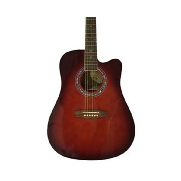 Washburn WA90CER Acoustic Electric Guitar - Red detail image 3