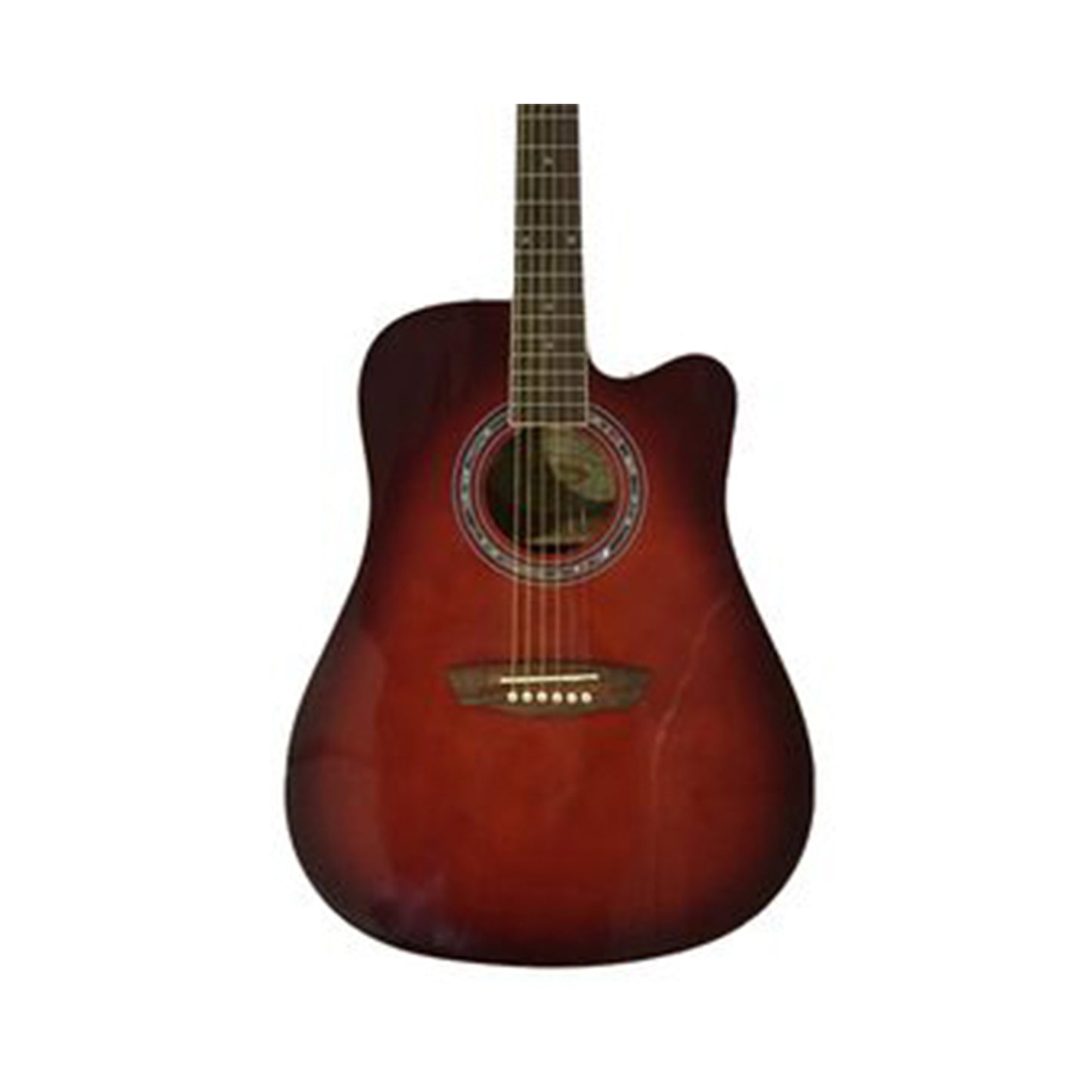 Washburn WA90CER Acoustic Electric Guitar - Red product image