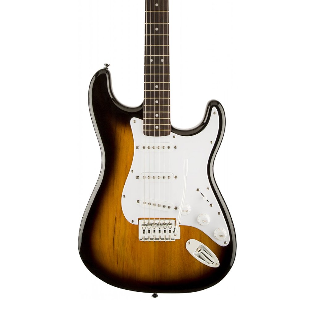 Fender Squier Bullet Stratocaster – Tremelo - Brown Sunburst With Indian Laurel Fingerboard product image