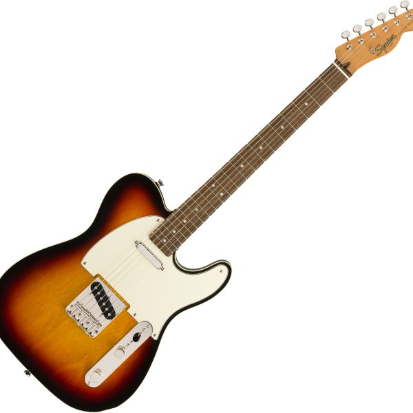 Fender Squier Classic Vibe 60's Telecaster Custom - 3-Tone Sunburst Electric Guitar detail image 6