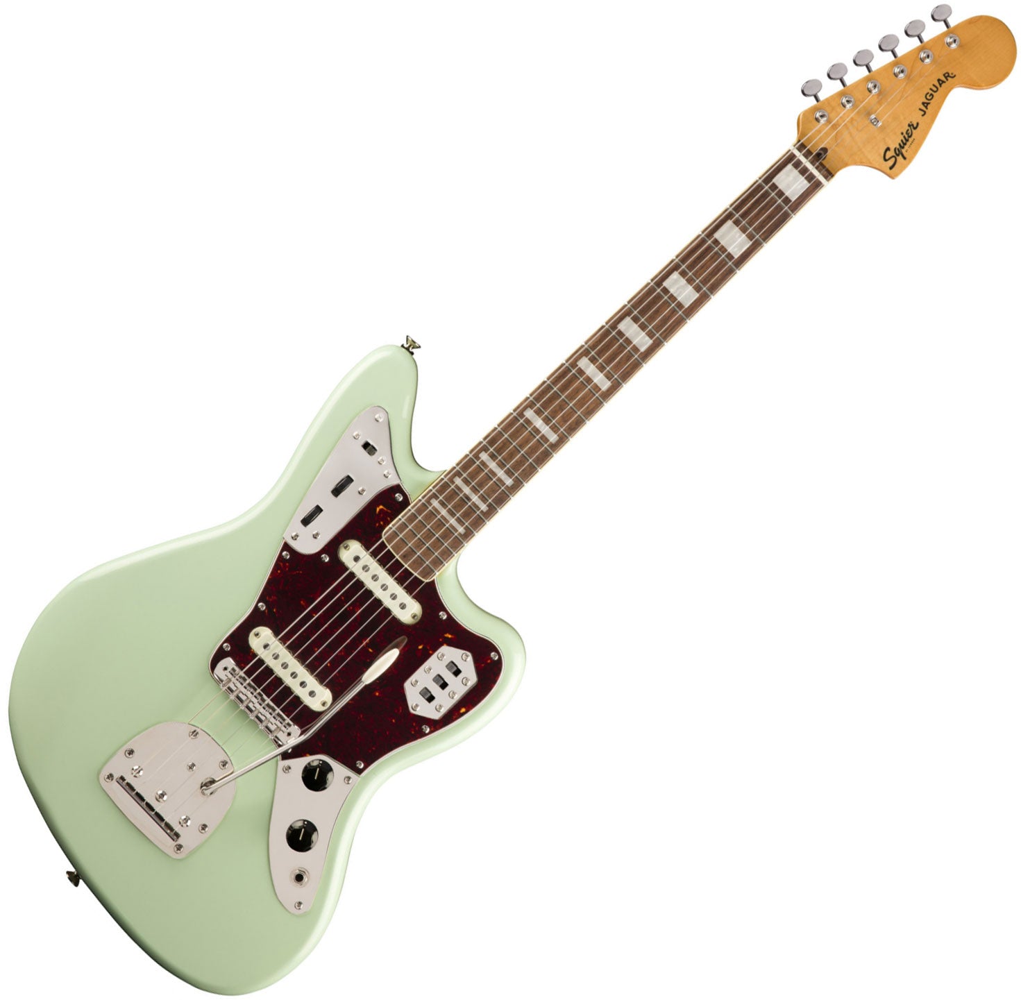 Fender Squier Classic Vibe '70s Jaguar - Surf Green detail image 2