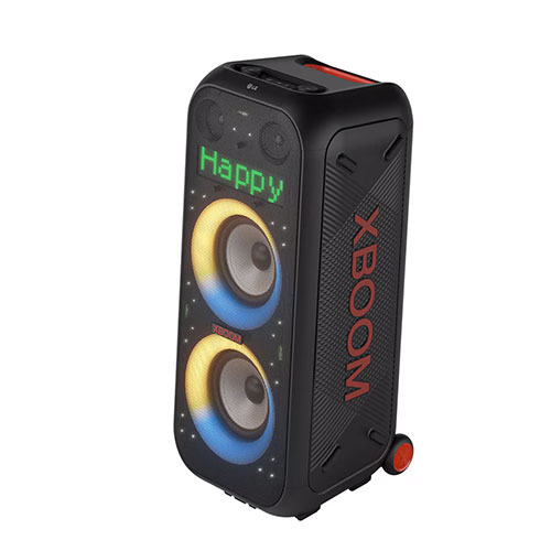 LG XBOOM 1000W Portable Party Speaker with Bluetooth – Pixel LED & Multi-Colour Ring Lighting view 2