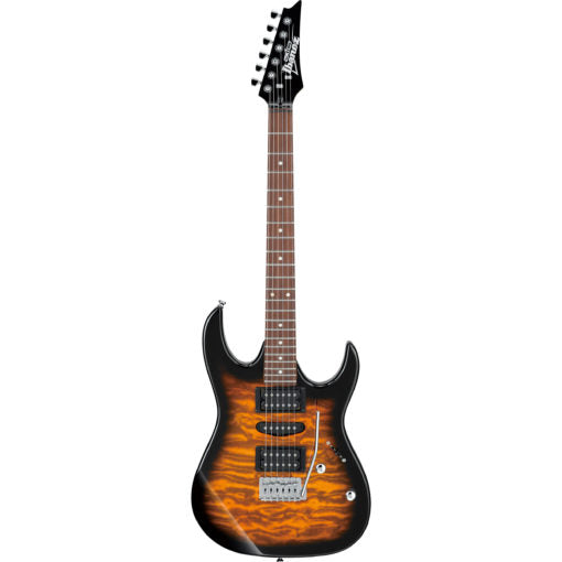 Ibanez Gio GRX70QA Electric Guitar - Sunburst detail image 2
