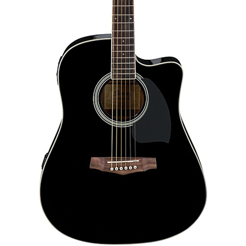 Ibanez PF15ECE PF Performance Series Acoustic/Electric Guitar - Black product image