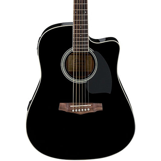 Ibanez PF15ECE PF Performance Series Acoustic/Electric Guitar - Black product image