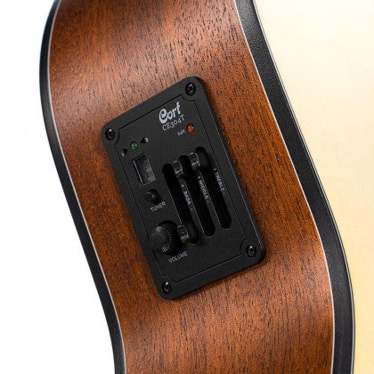 Cort AC120CE OP Classical Acoustic Electric Guitar detail image 3