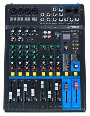Yamaha MG10XUF 10-Channel Mixer with Effects - Yamaha - VisionSounds South Africa