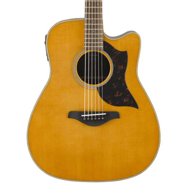 Yamaha A1R Acoustic-electric Guitar - Vintage Natural detail image 6