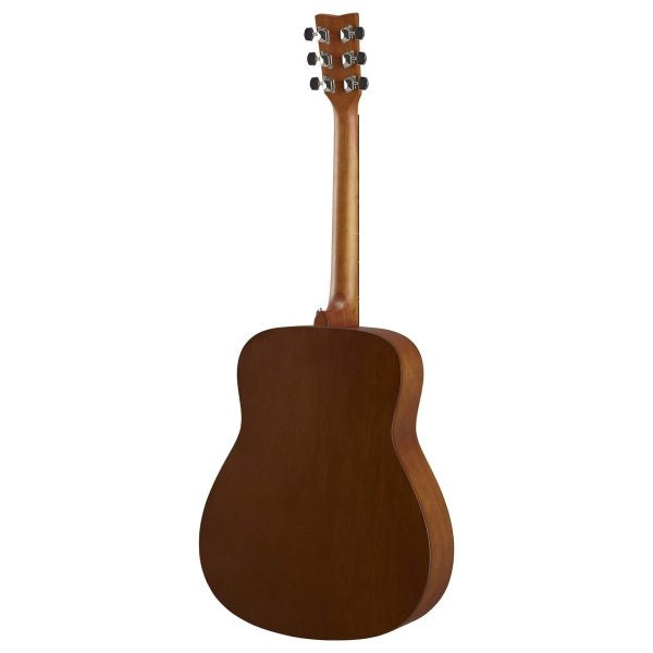 Yamaha F400 Dreadnought Acoustic Guitar - Smokey Black detail image 6