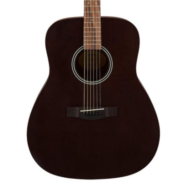 Yamaha F400 Dreadnought Acoustic Guitar - Smokey Black detail image 4