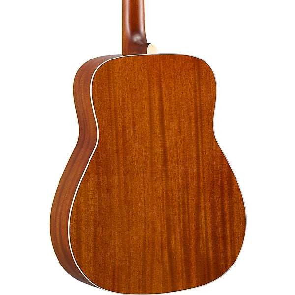 Yamaha FG-TA TransAcoustic Dreadnought Acoustic-electric Guitar - Vintage Tint detail image 3