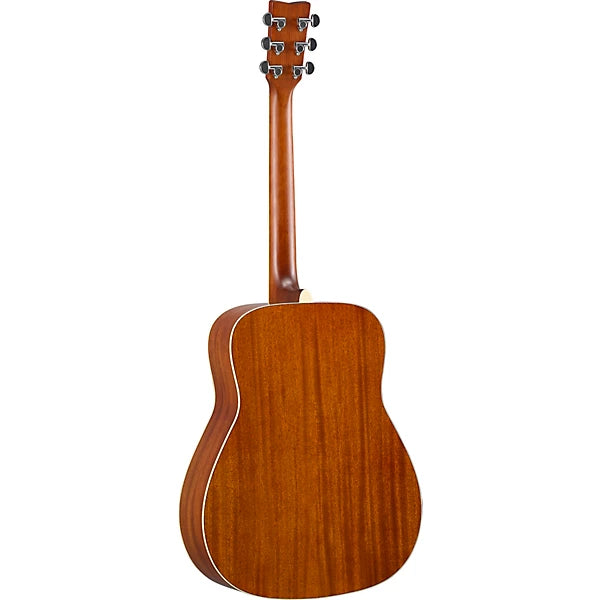 Yamaha FG-TA TransAcoustic Dreadnought Acoustic-electric Guitar - Vintage Tint detail image 4