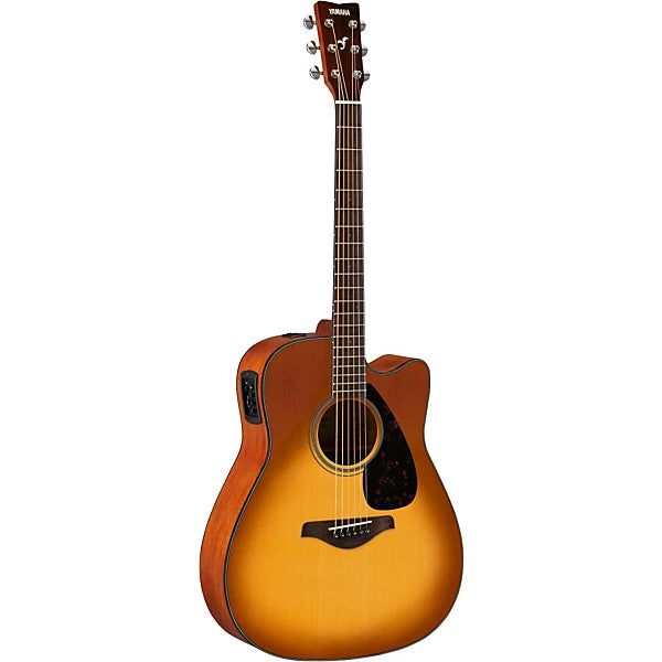 Yamaha FGX800C Dreadnought Cutaway Acoustic-electric Guitar - Sand Burst detail image 2