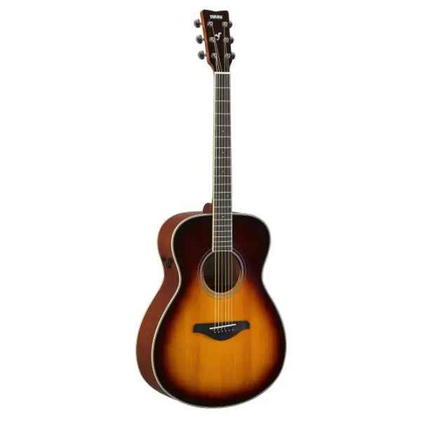 Yamaha FS-TA TransAcoustic Concert Acoustic-electric Guitar - Brown Sunburst detail image 2