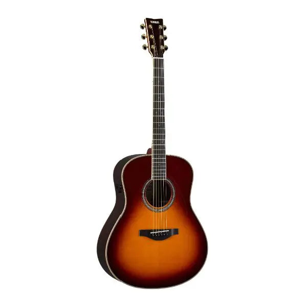 Yamaha LL-TA TransAcoustic Dreadnought Acoustic-electric Guitar - Brown Sunburst detail image 2