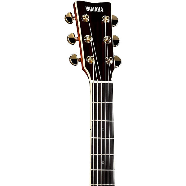 Yamaha LL-TA TransAcoustic Dreadnought Acoustic-electric Guitar - Brown Sunburst detail image 7