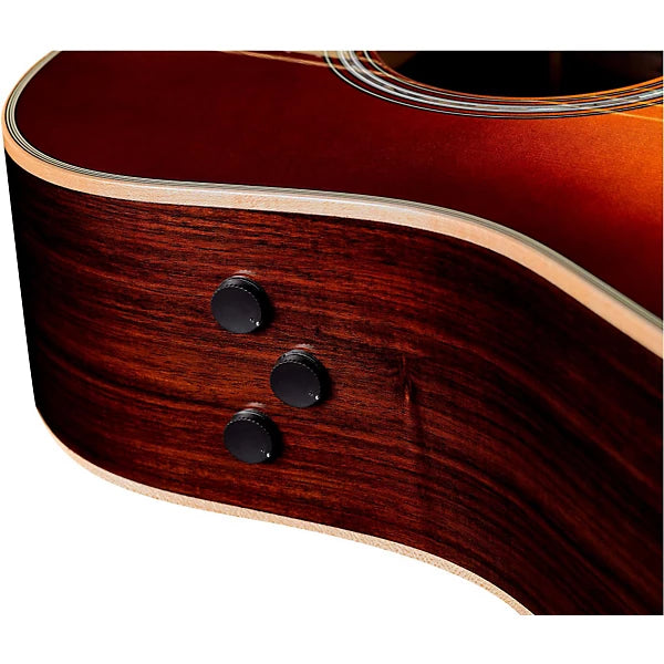 Yamaha LL-TA TransAcoustic Dreadnought Acoustic-electric Guitar - Brown Sunburst detail image 4