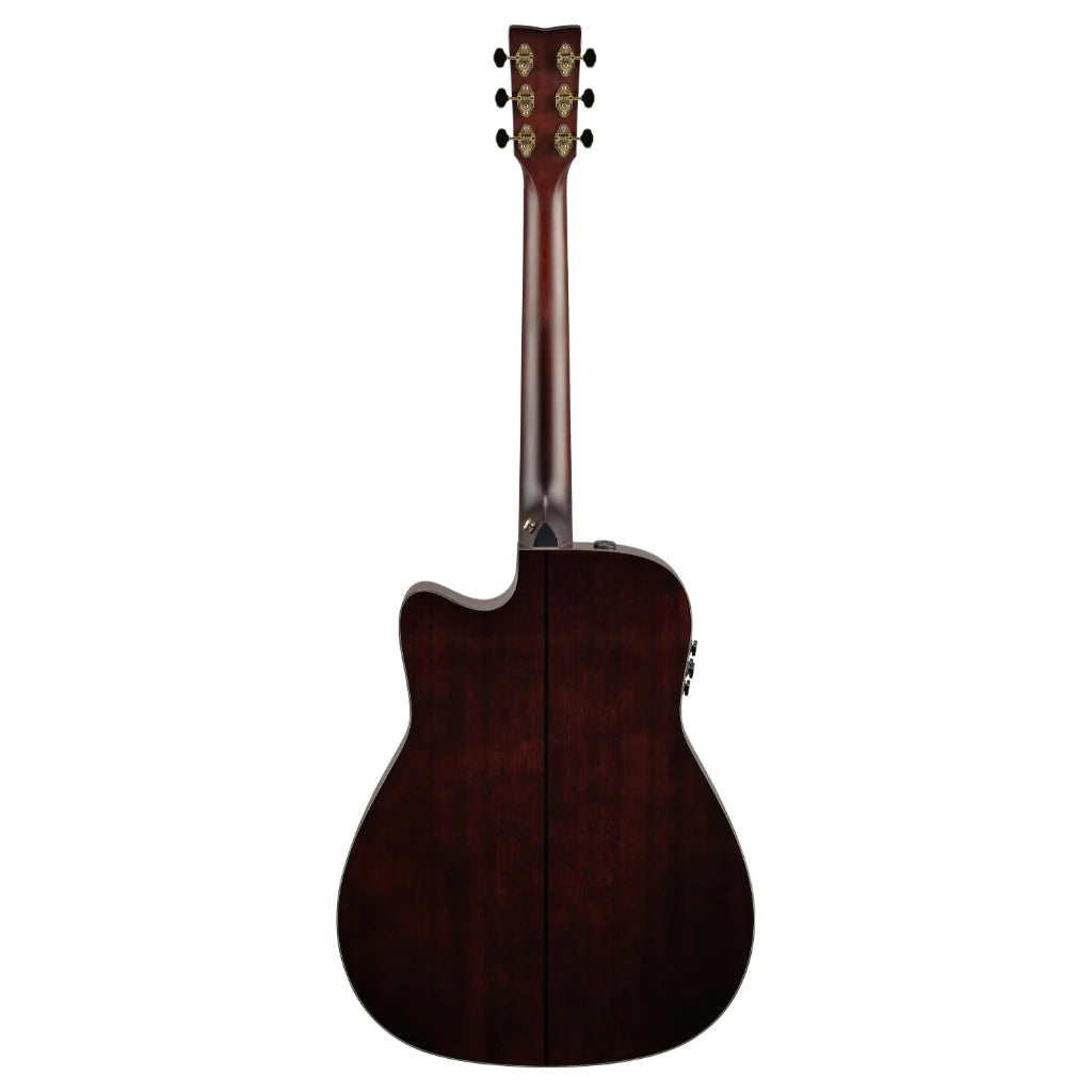 Yamaha TAG3 C TransAcoustic Dreadnought Acoustic-electric Guitar - Sand Burst detail image 5