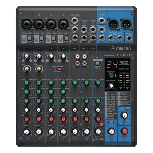 Yamaha MG10XU 10-channel PA Mixer - Yamaha - VisionSounds South Africa