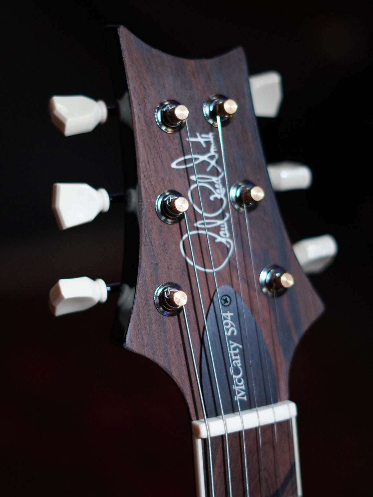 PRS McCarty 594 SC Semi-Hollow Guitar - Vintage Sunburst detail image 7