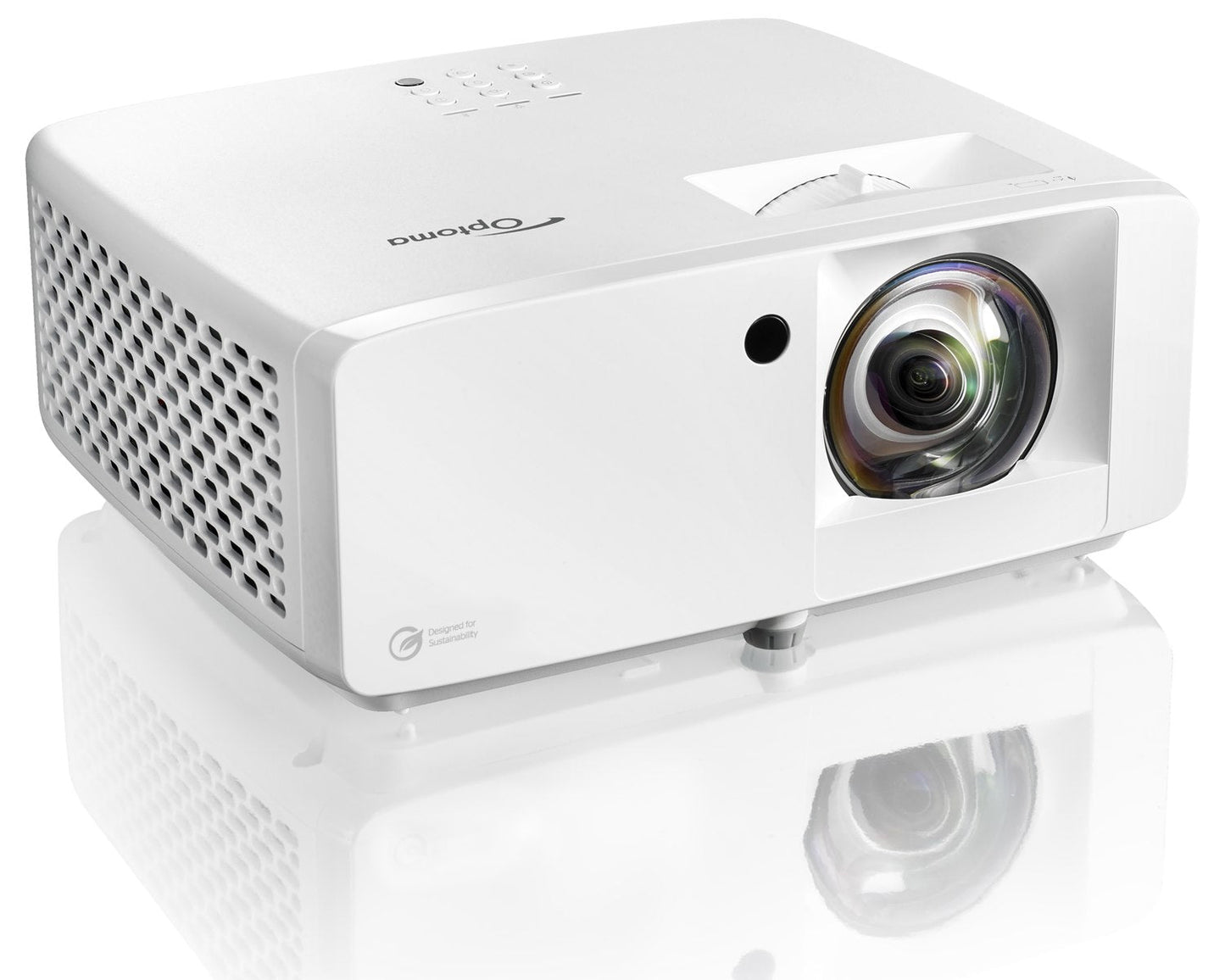 Optoma ZK430ST 4K UHD Short Throw Laser Projector - View 2